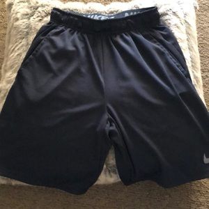 Nike Black Dri-Fit Athletic Shorts